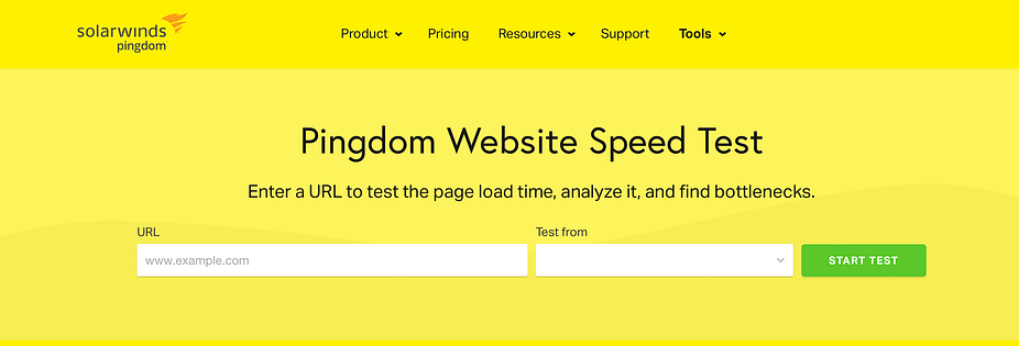 Run a speed test on your site with Pingdom after the migration.