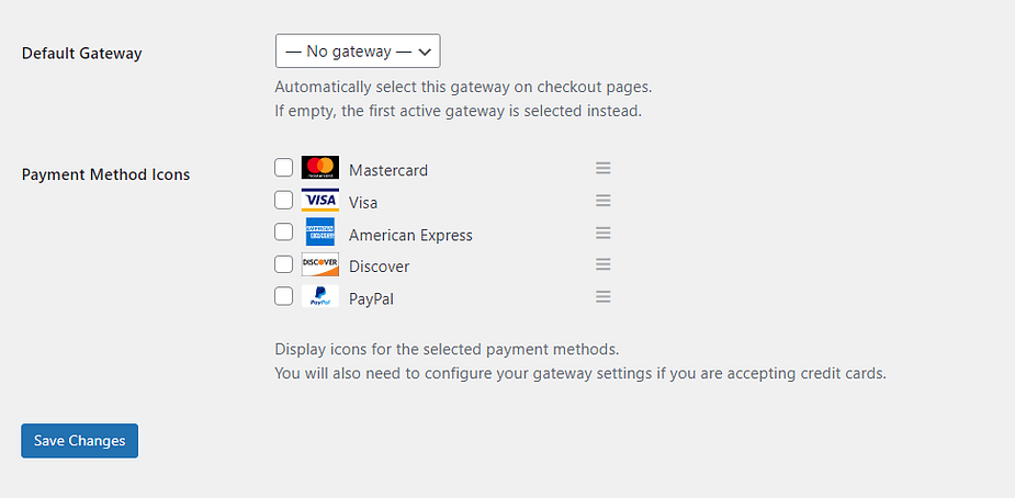 Payment settings in Easy Digital Downloads.