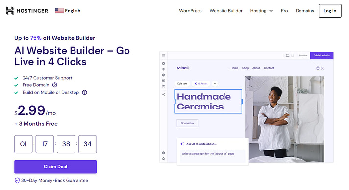Hostinger Website Builder