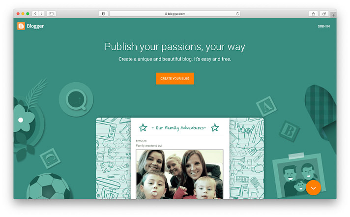 Blogger Free Blogging Sites to Build Your Blog
