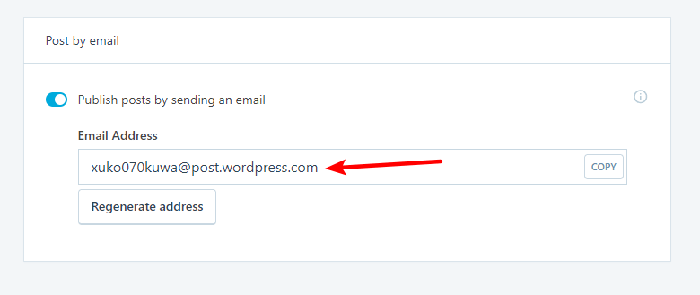 generate email address.