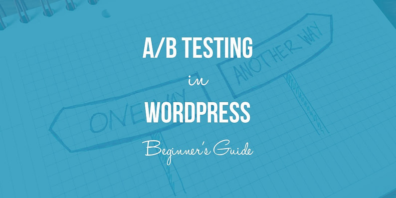 WordPress A/B testing