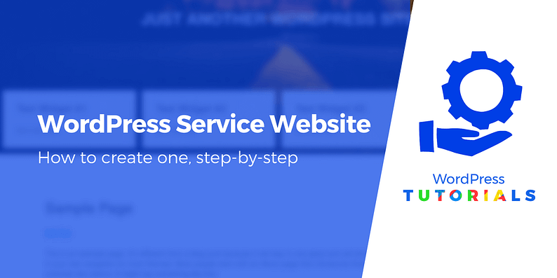 wordpress service website