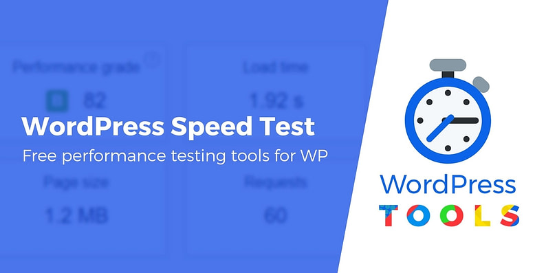 WordPress speed test