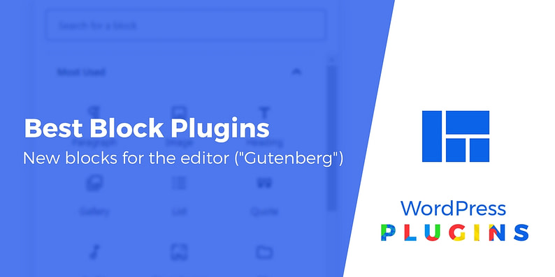 best block plugins for WordPress