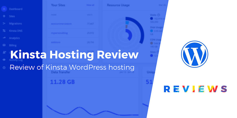 Kinsta review for WordPress