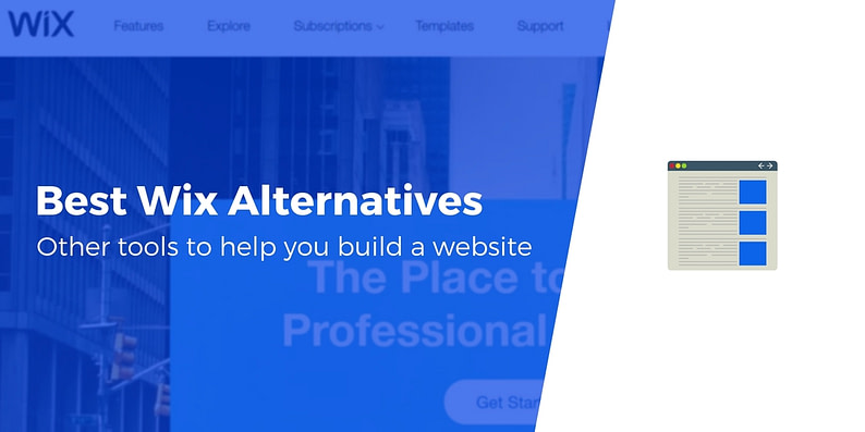 Best Wix alternatives