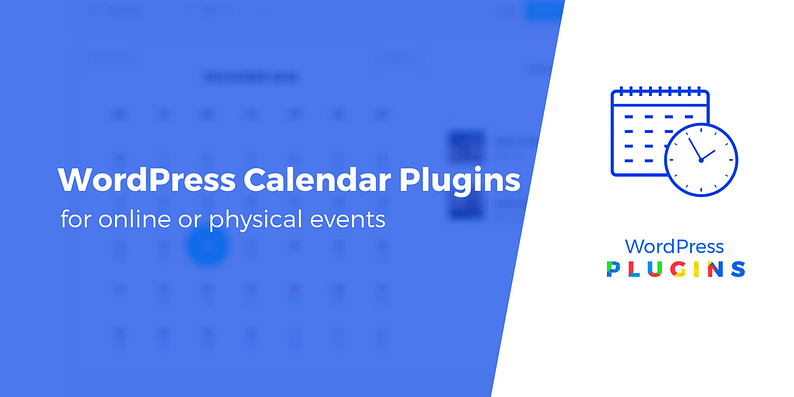 WordPress calendar plugin