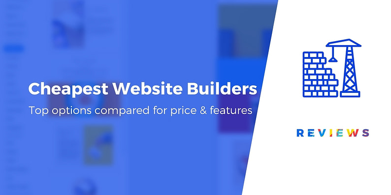 Cheapest website builders