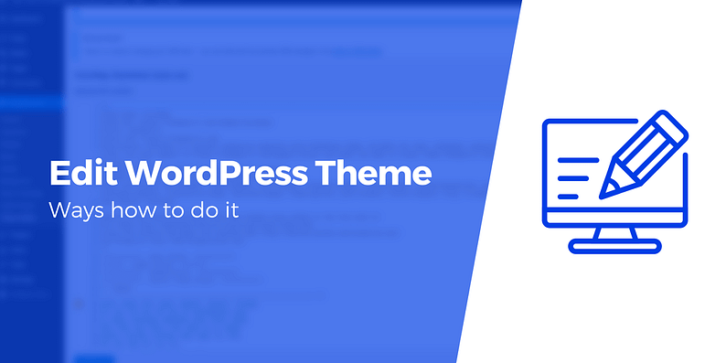 edit a wordpress theme