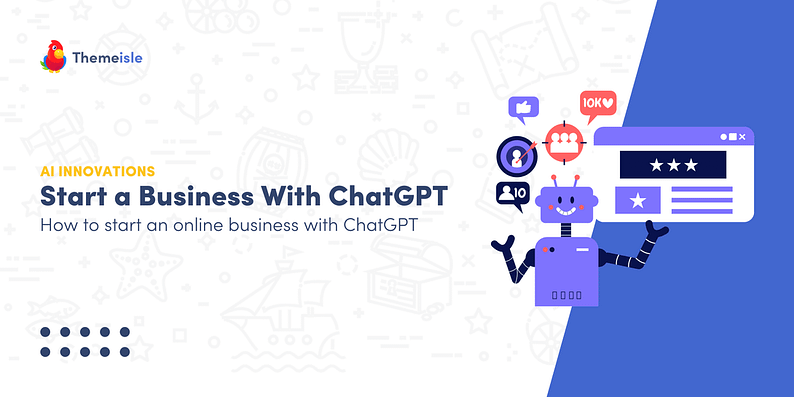 Start an online business with chatgpt.