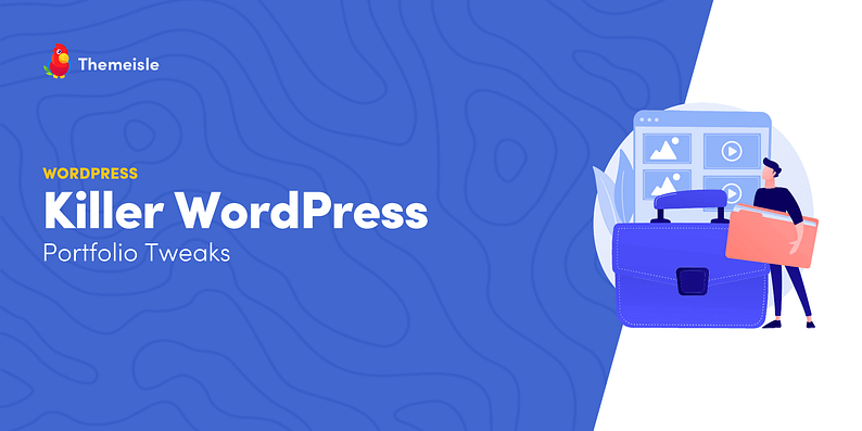 WordPress Portfolio Tweaks.
