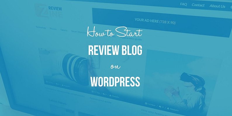 start a WordPress review blog