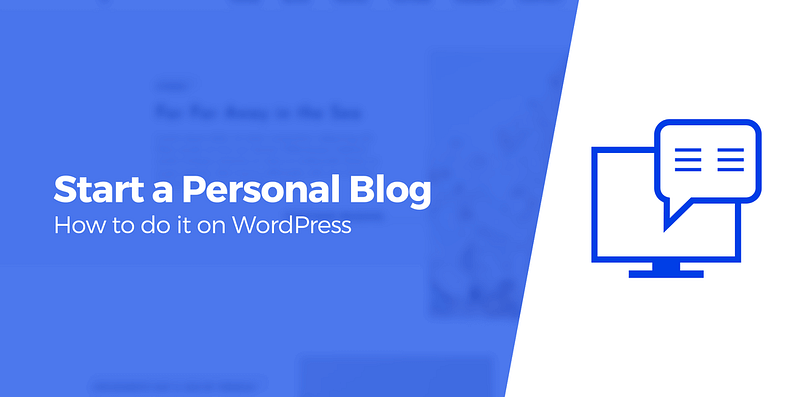 start a personal blog