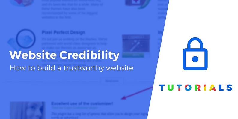 build a trustworthy website
