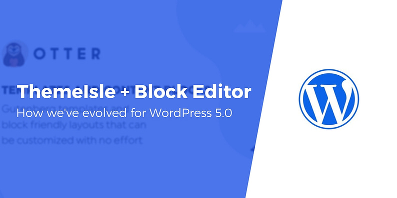 How we've evolved our products for WordPress 5.0