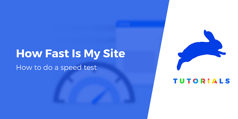 how fast is my website
