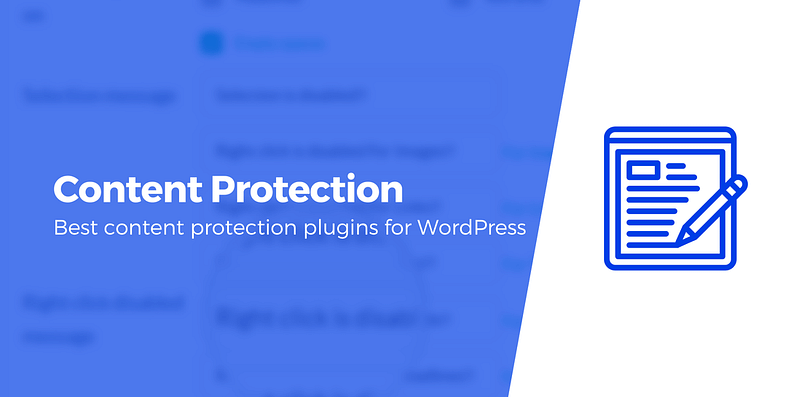 wordpress content protection plugins