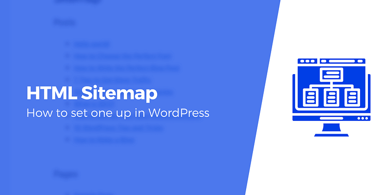 WordPress HTML sitemap