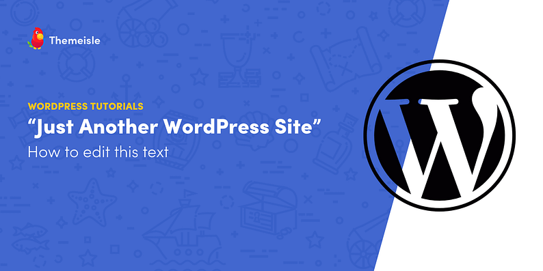 Just another wordpress site.