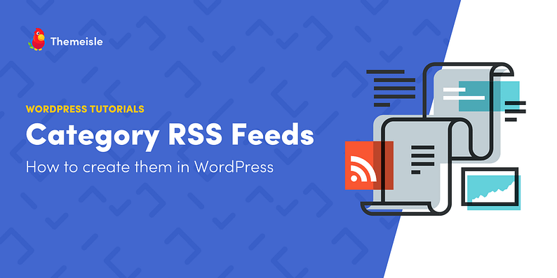 WordPress category rss feeds.