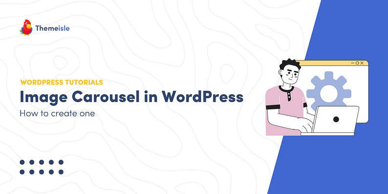 Image carousel in WordPress.