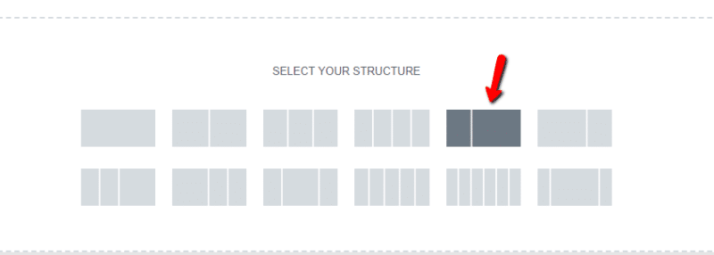 choosing column structure