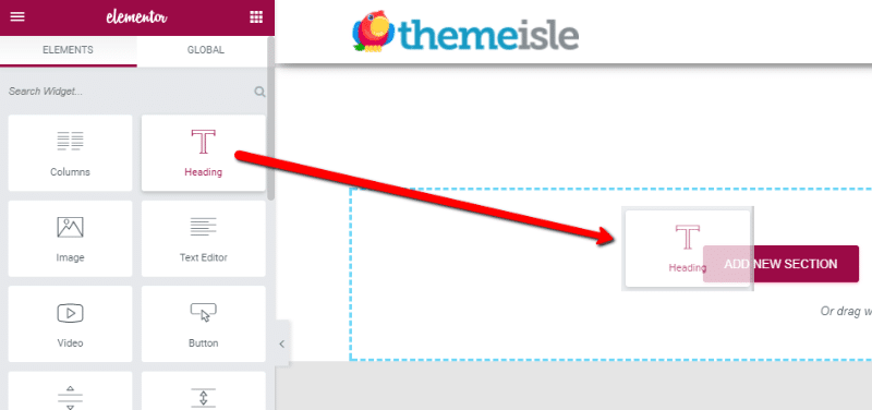 how to use elementor interface