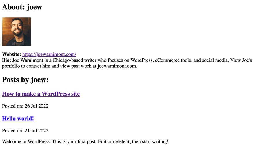 WordPress Author Pages: How to Make Custom Author Pages