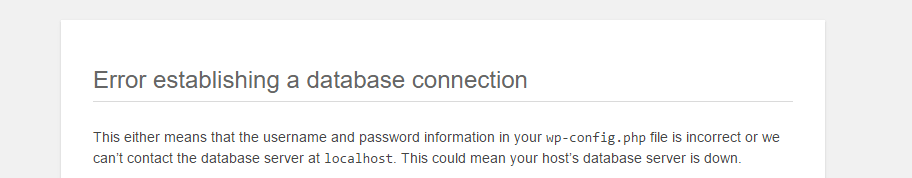Error Establishing a Database Connection WordPress: 4 Ways to Fix