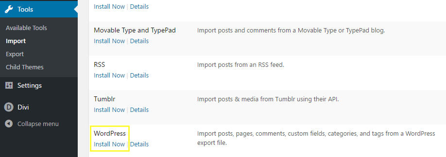 How to Import WordPress Content - Import Another Blog's Content Into Yours