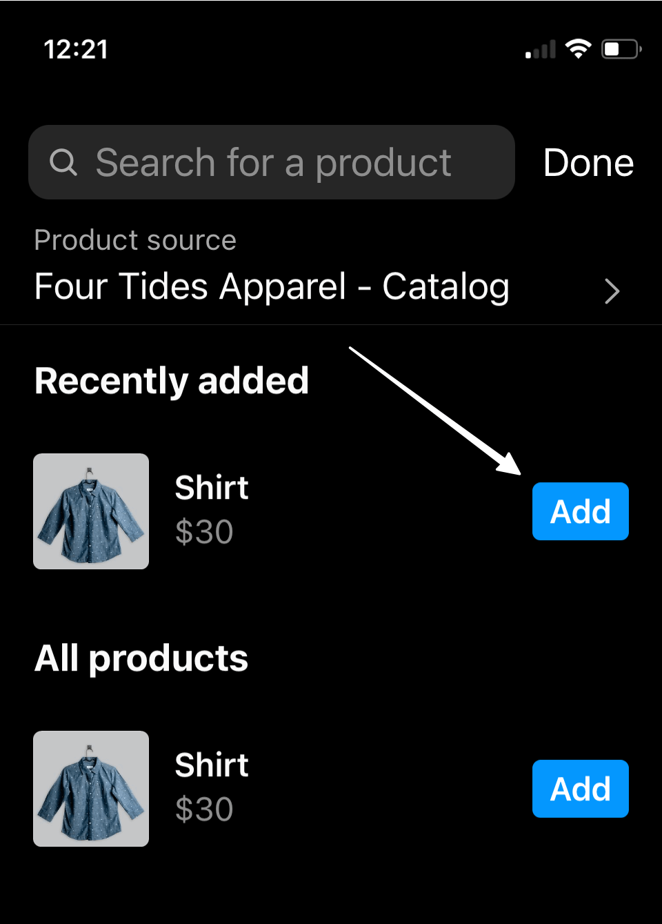 add product from woocommerce in instagram 
