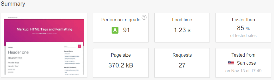 Jetpack page load times