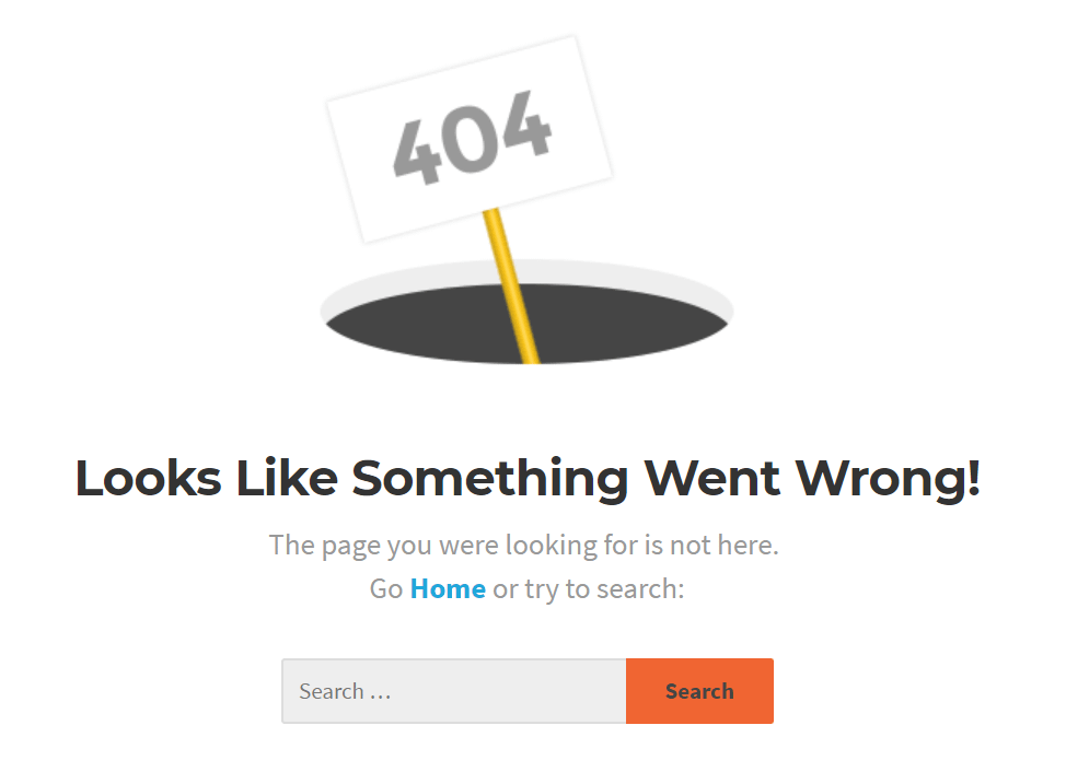 404 page 