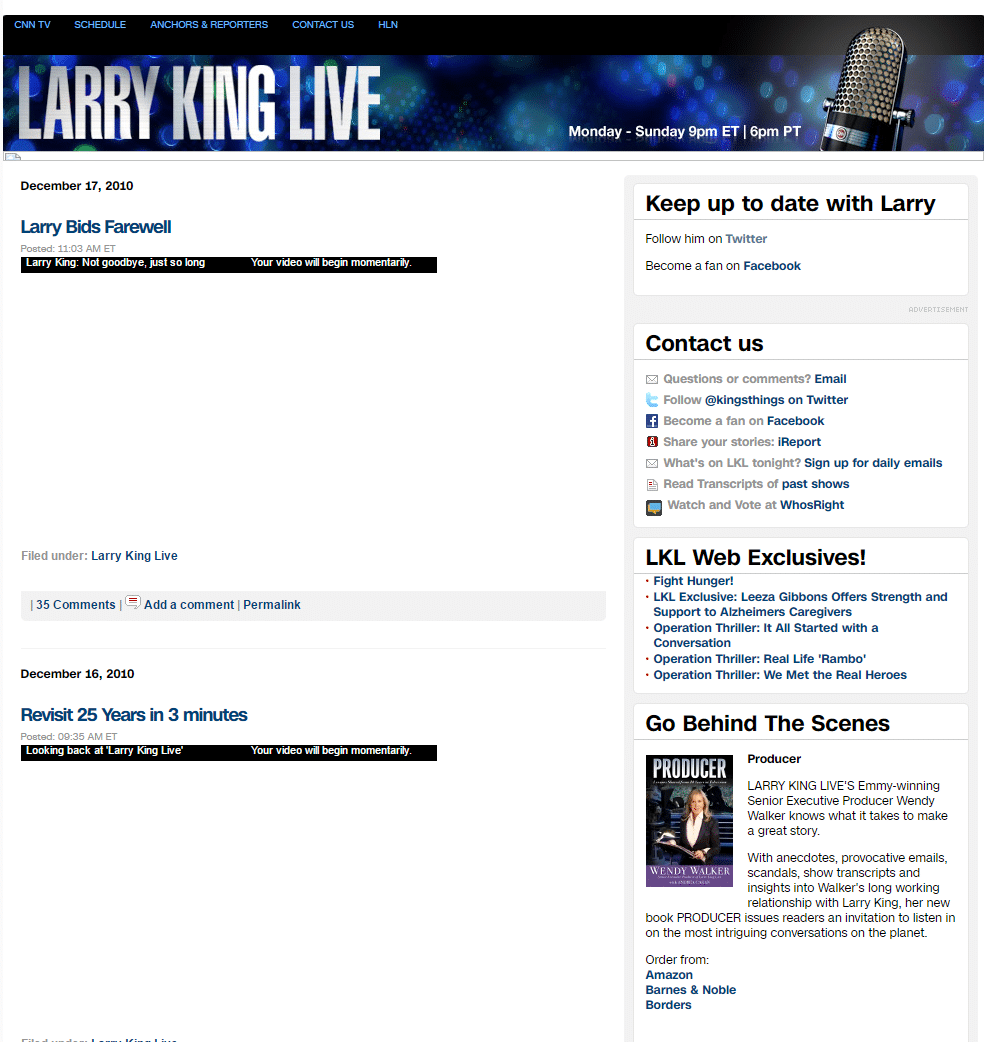 Larry-King-WordPress-Front-Page.