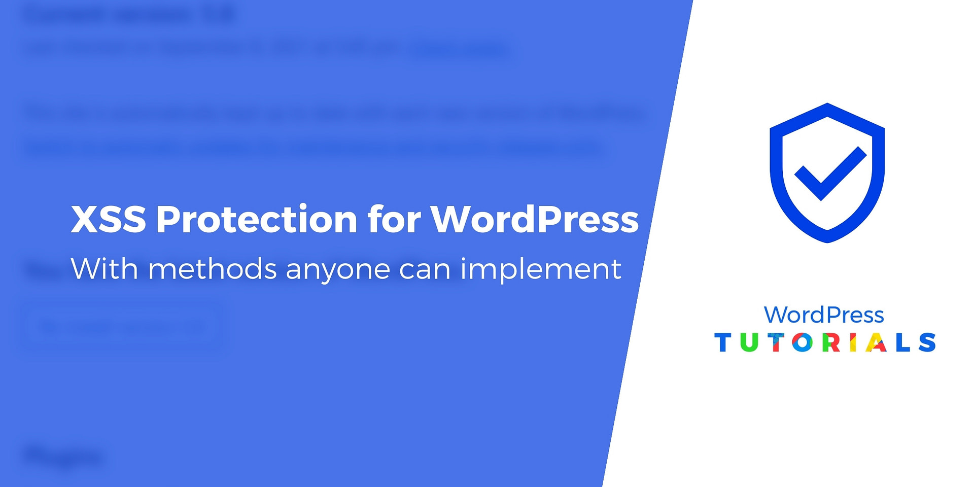 WordPress XSS Protection 4 Ways to Protect Your Site in 2023