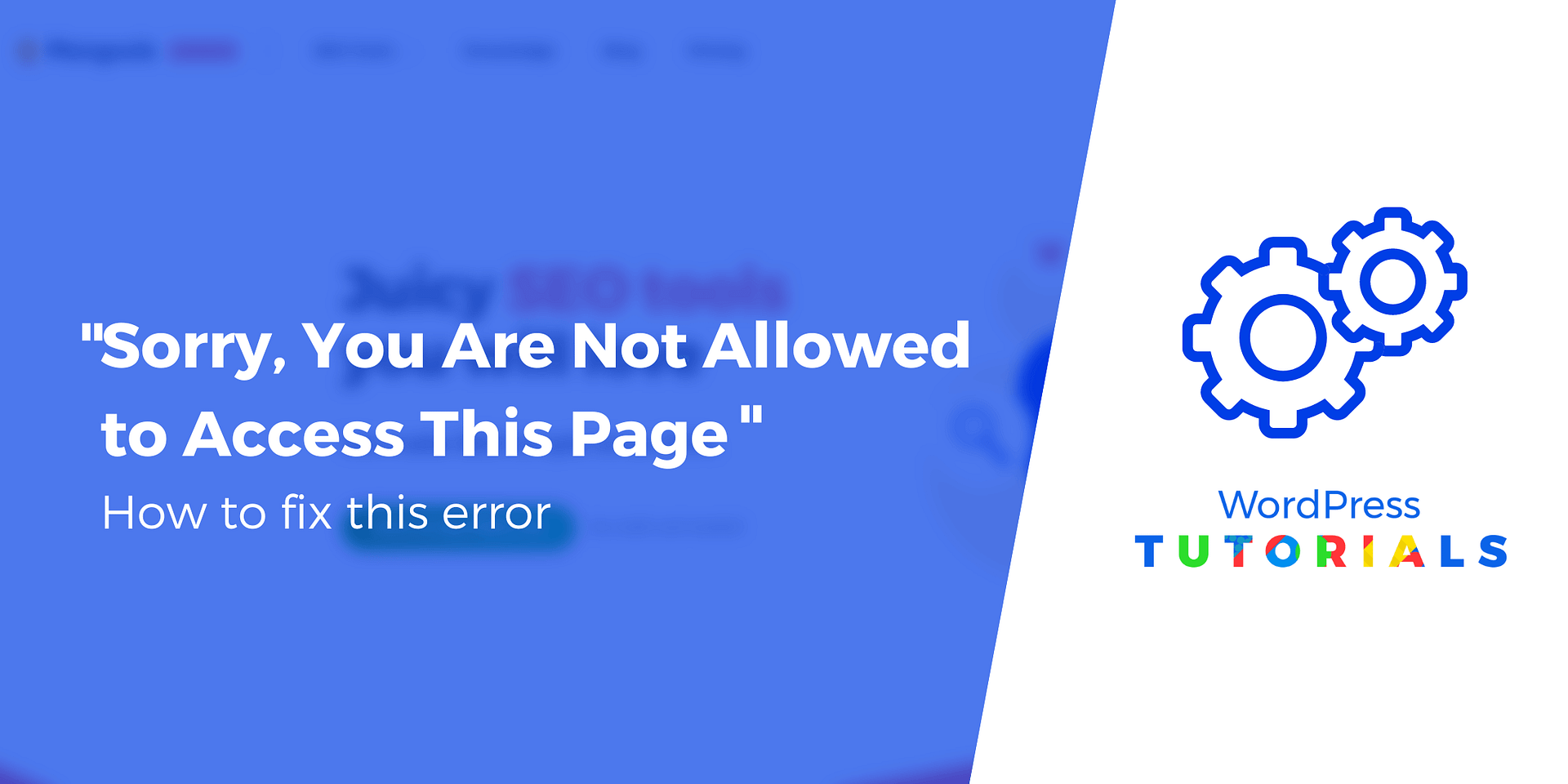 you are not allowed to visit this page