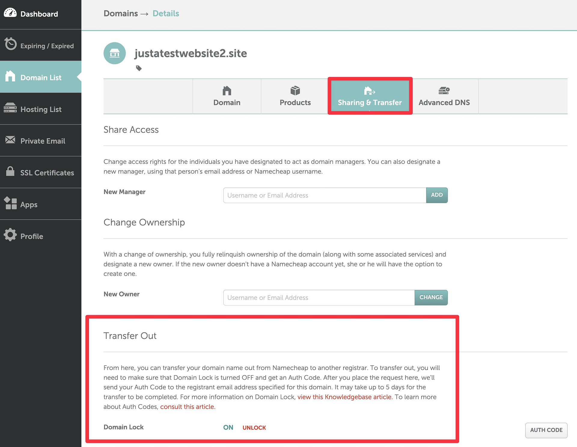 Using Registrar Lock for domain protection.