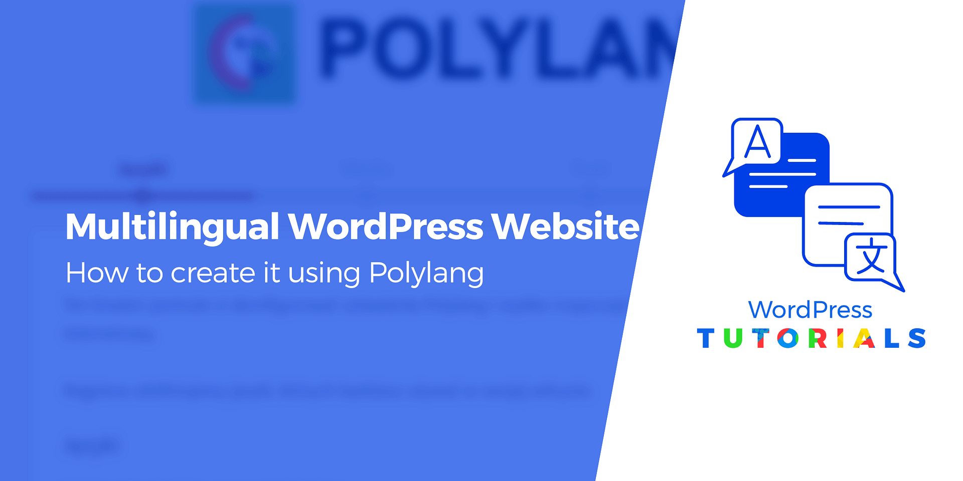 Create a Multilingual WordPress Website Using Polylang How to