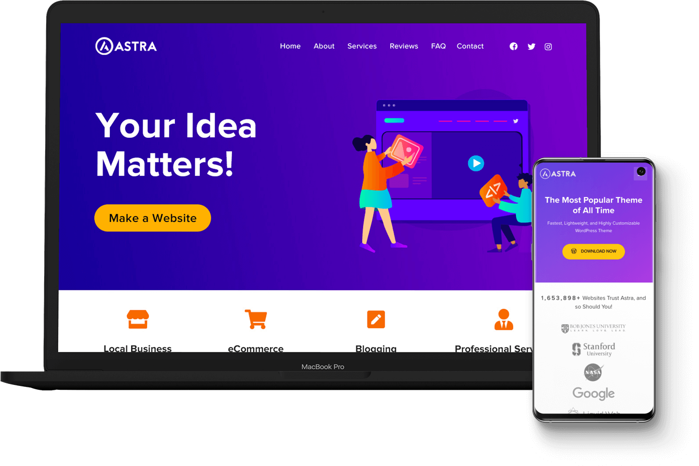 Тема astra