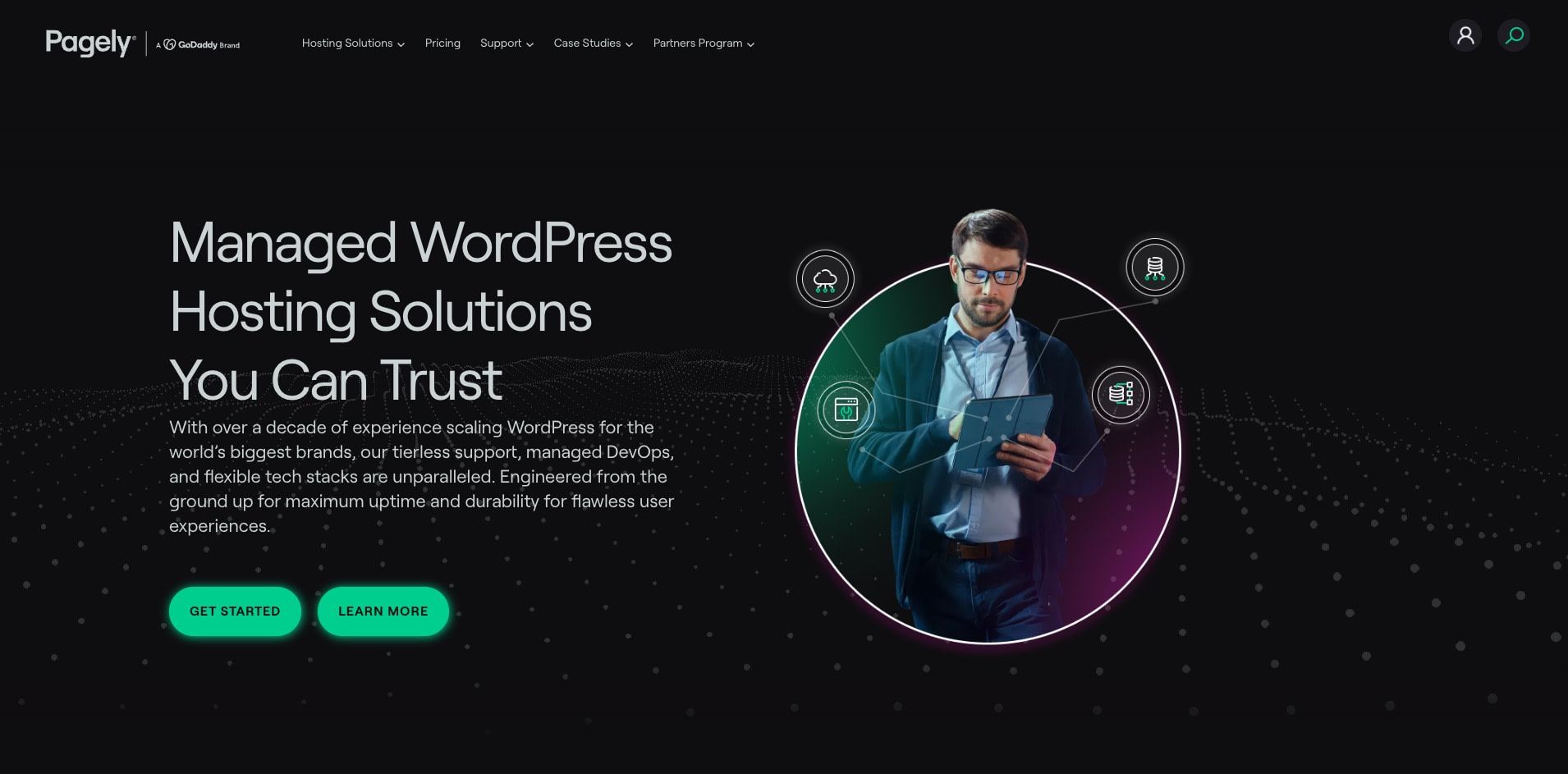 Pagely's enterprise WordPress hosting