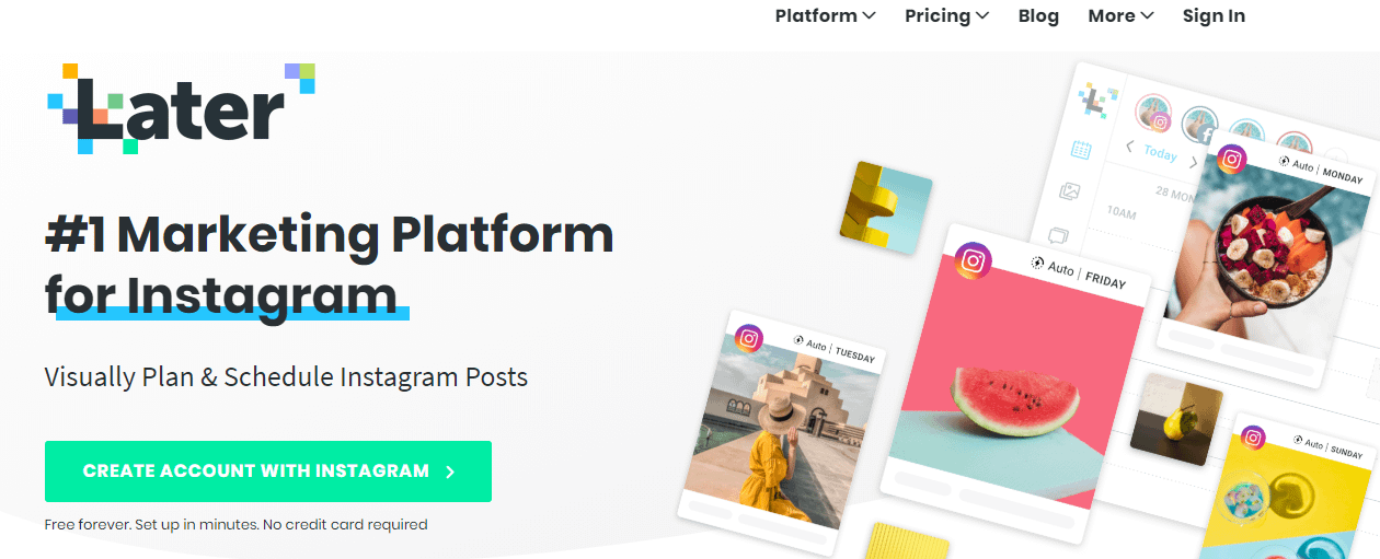 Later Instagram app