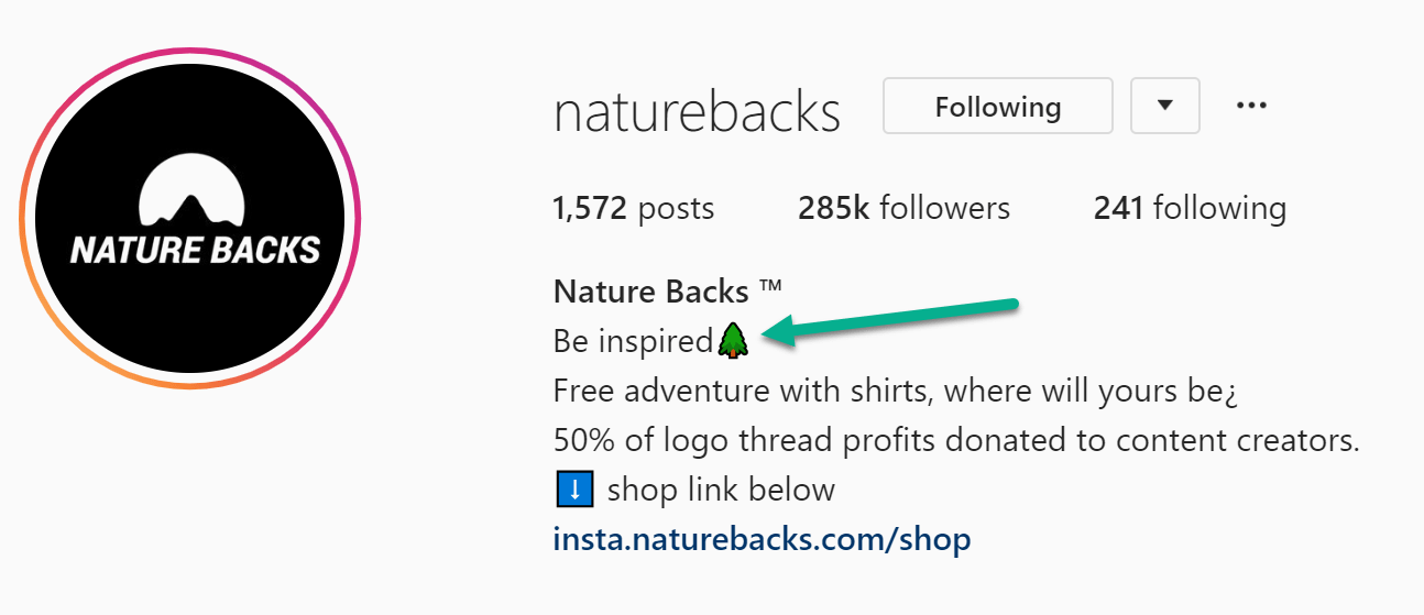 nature backs