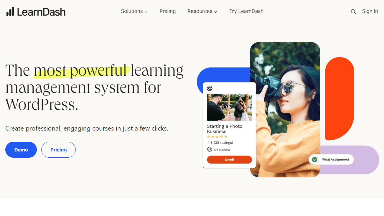 The LearnDash logo.