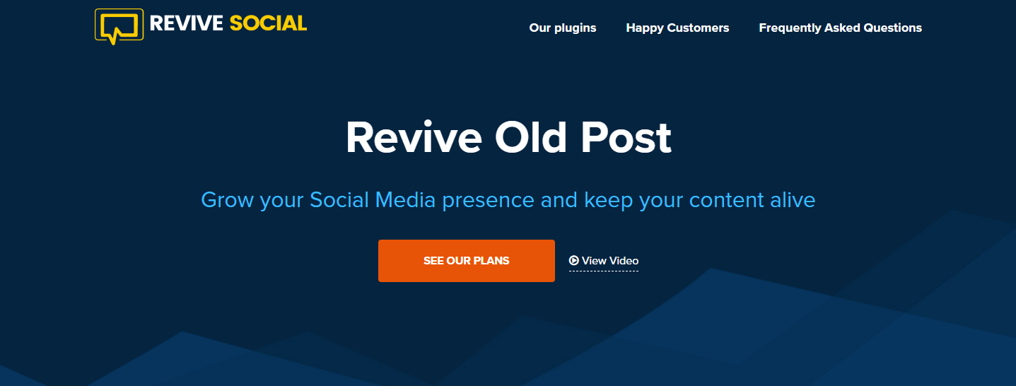 The Revive Social plugin.