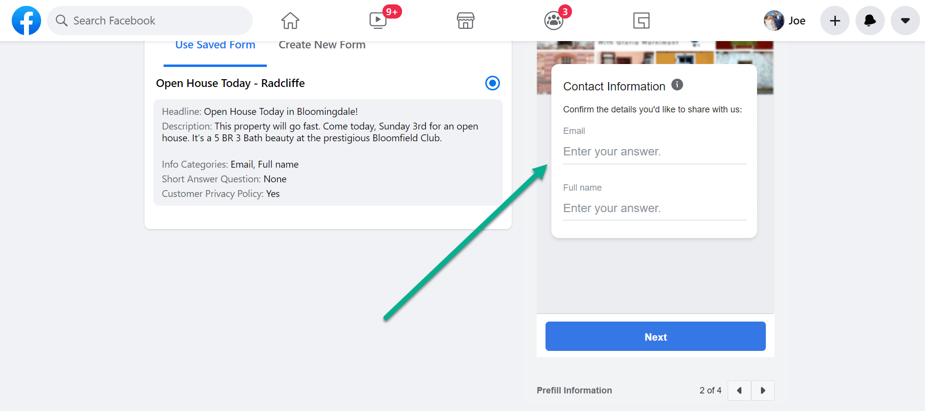 form - how much should I spend on Facebook ads