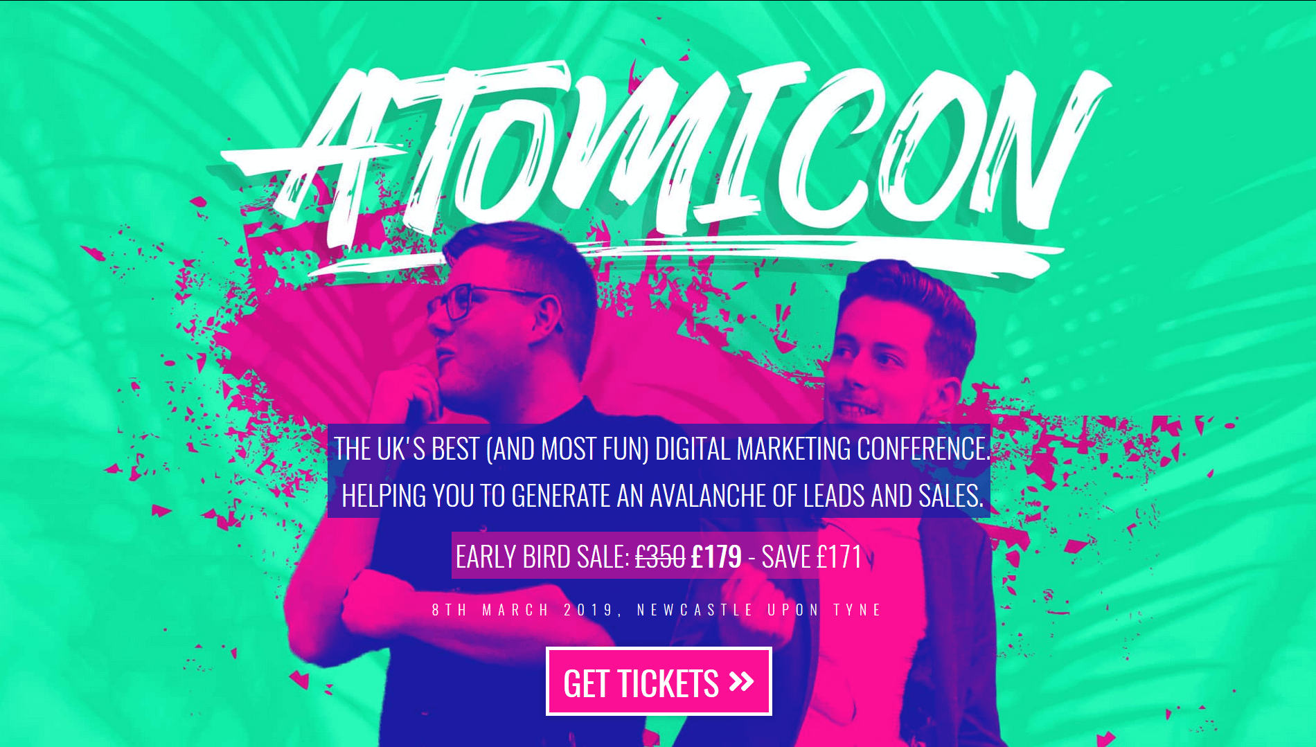 Atomicon is a playful social media conference in Newcastle, UK