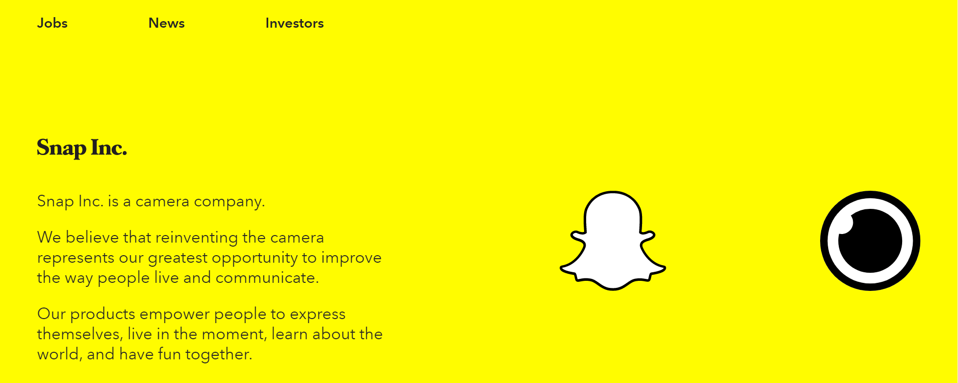 The Snapchat homepage, Instagram Vs Snapchat