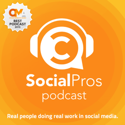 The Social Pros podcast is a great tool for anyone looking for tips