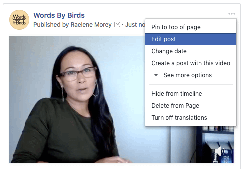 Facebook Video Captions: How to Use Them to Increase Your Video Views
